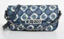 Crossbody monograma Guess azul JJ971120