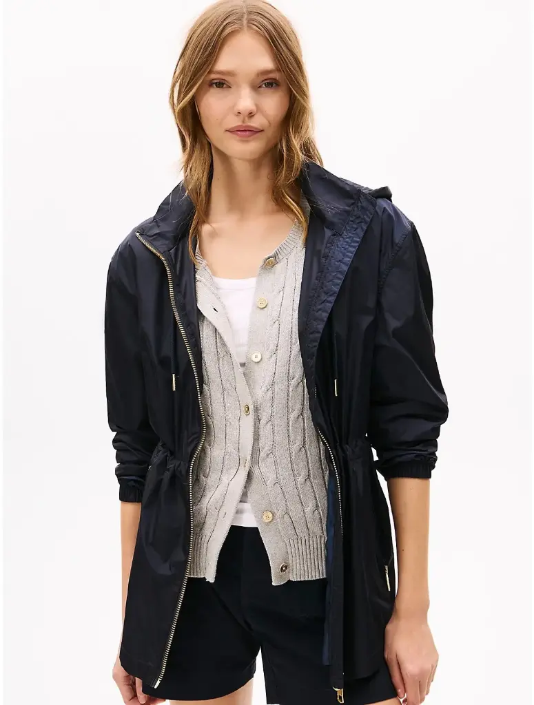 Chaqueta cortavientos impermeable con capucha - Tommy Hilfiger 76J5504
