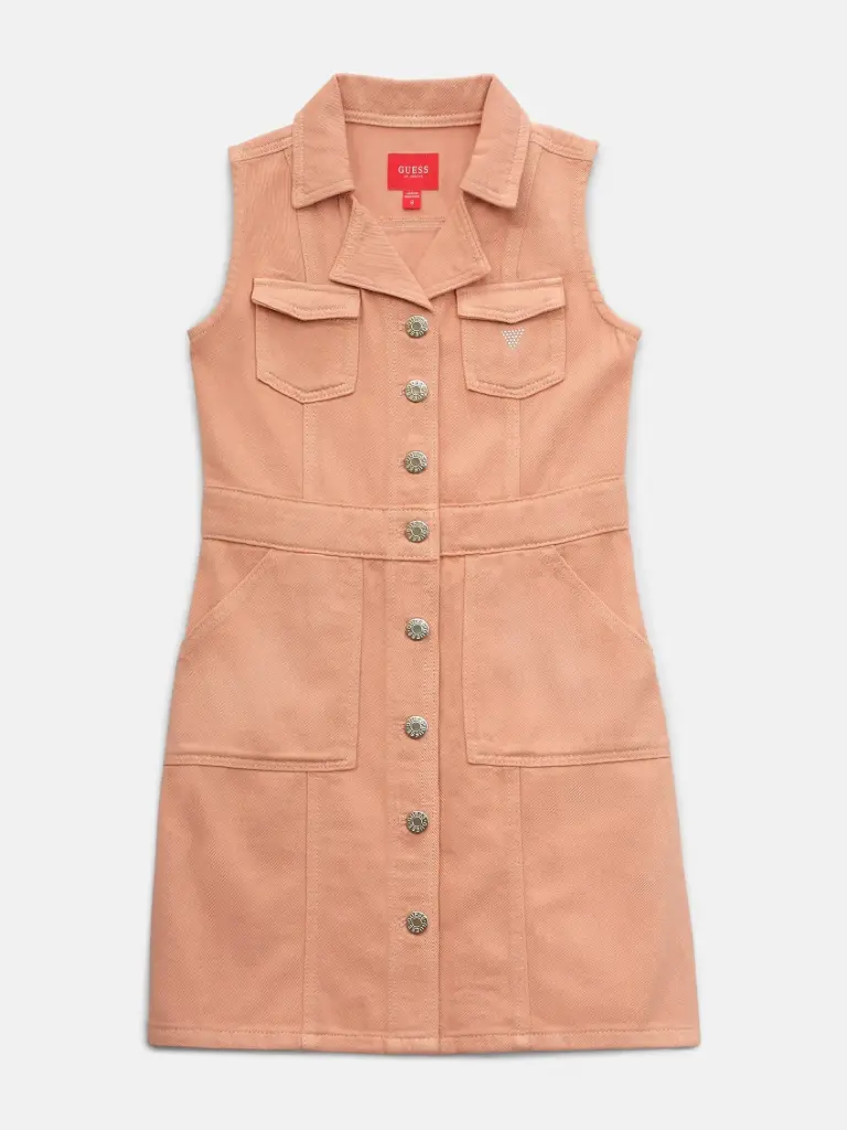 Vestido Guess Rosa Sharon - Sarga J5GKA1WHH20