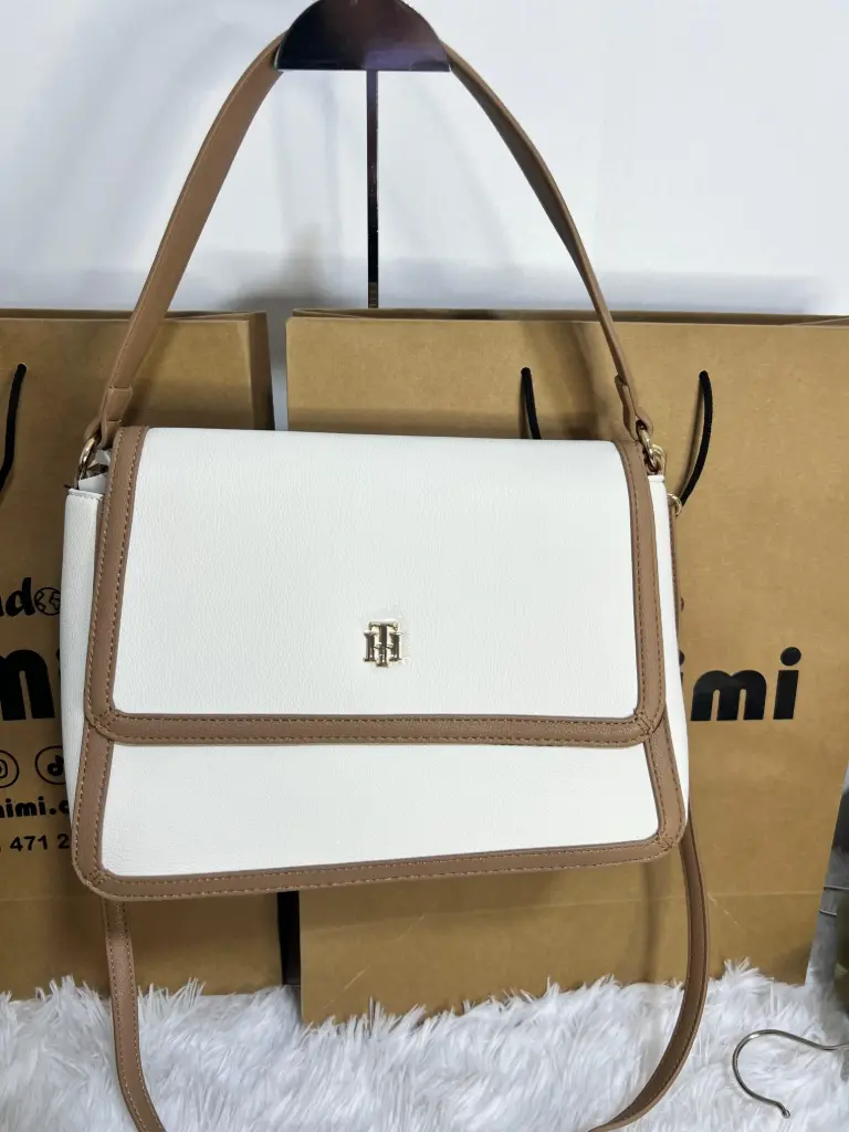 Crossbody Tommy Hilfiger Blanco JW04565