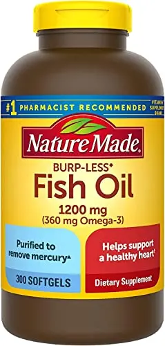 Fish Oil Nature Made 300 Capsulas Blandas