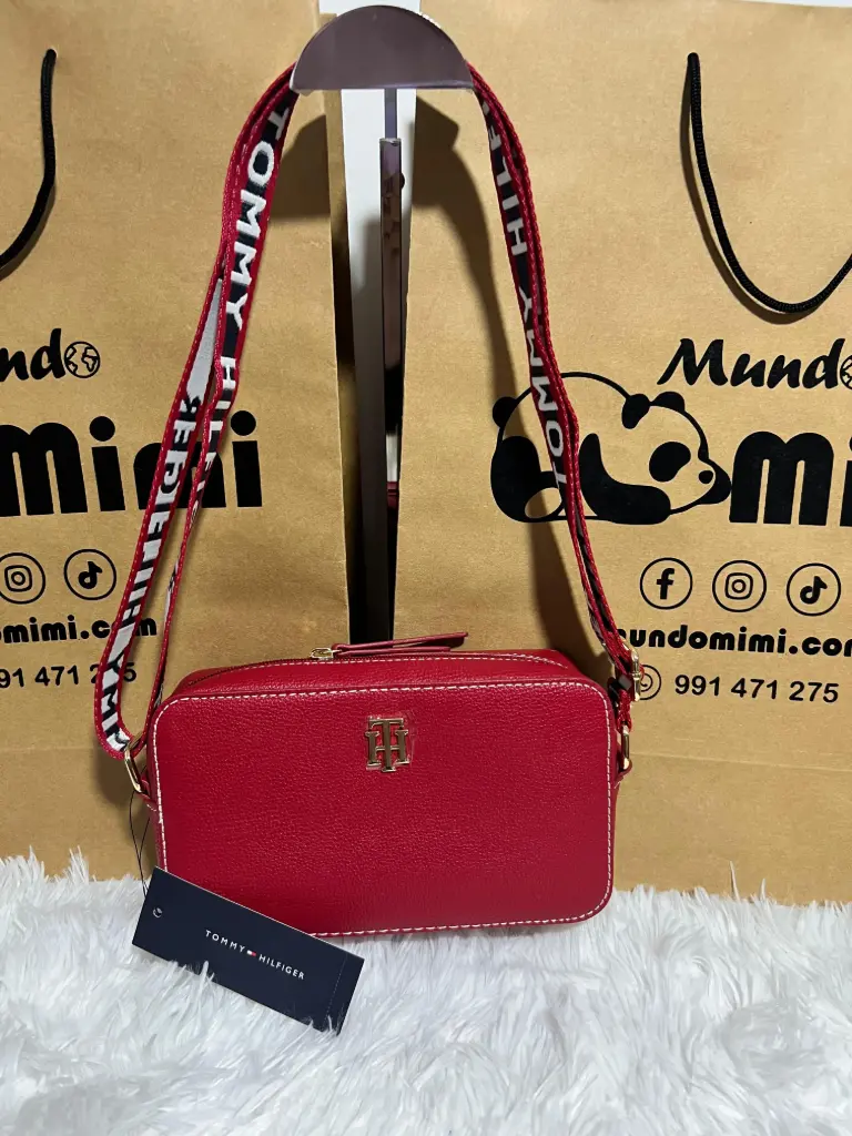 Crossbody Tommy Hilfiger Rojo 69J8537