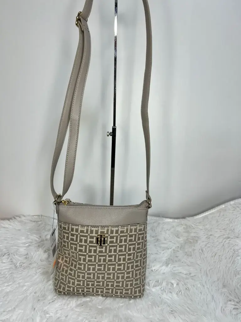 MORRAL TOMMY HILFIGER MONOGRAMA BEIGE 69J8906