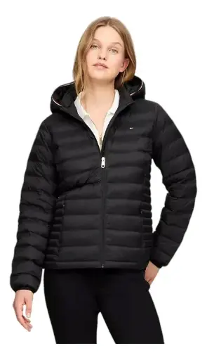 Casaca Negra Tommy Hilfiger 76J5327