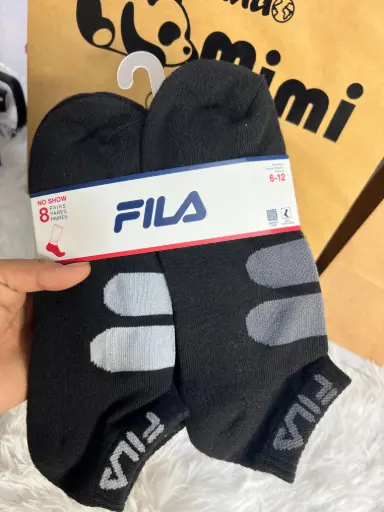 Medias pack x8 Fila negro