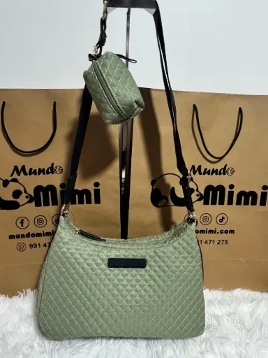 Crosboddy Tommy Hilfiger Verde con Monedero 69JA343