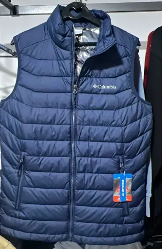 Chaleco Columbia White Out Vest Omni‑Heat Thermal Reflective XM8883-464