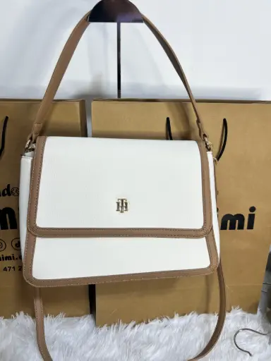 Crossbody Tommy Hilfiger Blanco JW04565