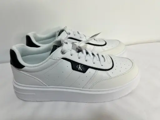 Zapatilla Calvin Klein Blanca KCDOMENI